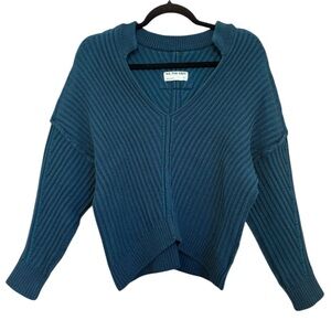 Free People We The Free Freeway V-Neck Sweater, XS